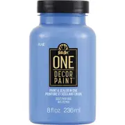 Plaid FolkArt Water-Based 236ml One Decor Art Paint Eggshell Finish May Iris
