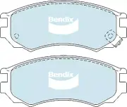 Brake Pads General CT Bendix DB1286GCT for Honda Integra DC5 Coupe 2.0LTP K20A3 (for: Honda)