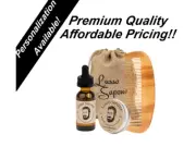 Personalized Gift, Beard Care kit: Beard oil, Beard balm, & bambo Comb