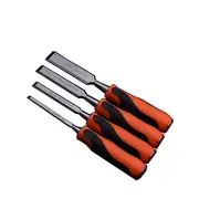 Harden Wood Chisel Set - Heavy Duty 4 Piece Woodworking Tools Set Includes 1/...