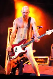 Nick Oliveri of Queens of the Stone Age during Rock In Rio II - Da- Old Photo
