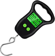 [WOONEKY] Heavy Duty Luggage Scale Digital Luggage Hook Scale Portable Large Screen 50kg Capacity for Travel Fishing