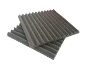 6 pcs 12"x12"x1" Grey Acoustic Foam Panel Tiles Wall Record Studio Sound Proof