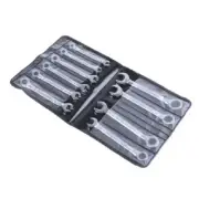 RS Pro COMBINATION SPANNER SET 10-Pieces 5/32″-7/6″ Imperial, Carbon Steel