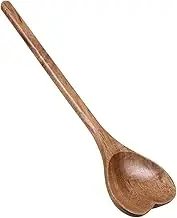 KOCKSHION Wooden Honey Spoon Reusable Stirring Spoon for Food Salad Dessert Elegant Kitchen Utensil for Restaurants Homes