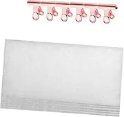 HONITANO 10PCS Nail Fiberglass Wrap with Clips for Golden Durable Nail Extension Kit for Salon and DIY Use
