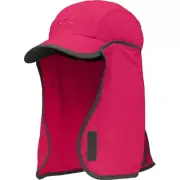 Outdoor Research Sun Runner Cap - Kids' Azalea/Grey Size Medium