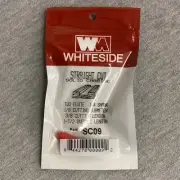 Whiteside SC09 CARBIDE STRAIGHT 1/4-In. SH, 1/8-In. CD, 3/8-In. CL