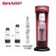 SHARP夏普 Soda Presso氣泡水機(單瓶組) CO-SM1T-R(紅)