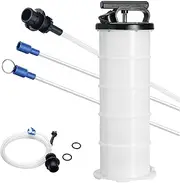 SQUDYO 6.5L Manual Fluid Extractor for Automotive Oil and Transfer, Manual