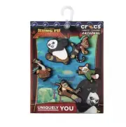NEW CROCS KUNG FU PANDA 5 PACK Jibbitz™ Charms 10012684