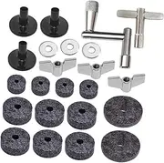 GOOHOCHY 1 Set Drum Non Slip Felt Pads Durable Drum Kit Accessories Practical Felt Pads and Set Enhance Your Percussion Experience