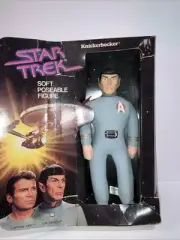 1979 Star Trek Knickerbocker Mr Spock Soft Posable Doll Figure Plush with Box