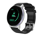 1.22inch Color Screen Blood Pressure Heart Rate Monitor Sport bluetooth Smart Wristband Watch-GREY