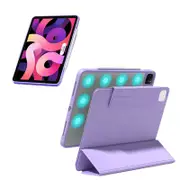 Catzon Slim Smart Magnetic Stand Protective Cover Cases for iPad Mini6/10.2/Air4/Pro11-Purple