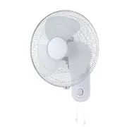 Ventair Zephyr II Oscillating 3 Speed 40cm Wall Fan with Pull Cord