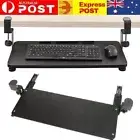 Underdesk Keyboard Tray Drawer Pull Out Office Table Computer Under Desk Shelf