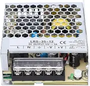 Berm Switching Power Supply, LED Indicator, 35W 85~264VAC with Premium Performance (LRS-35-12)