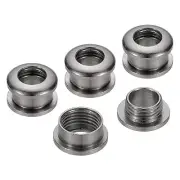 5mm(1/5 Inch) Brass Hole Eyelets, 4 Pcs Arc Surface Grommets, Black