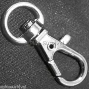 Lot of 10 - Swivel Clip Snap Hook 1.25" Paracord Lanyards Bracelets Keychains