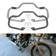1-1/4" Highway Engine Guard Crash Bar For Harley Dyna Fat Boy Super Glide 06-17