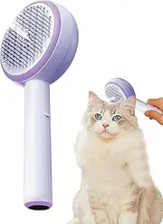 Steam Brush for Dogs,Self-Cleaning Anti-Static Cat Brush with Steam | Electric Grooming Tool for Long Short Hair Puppy Kitten Animals