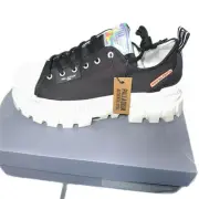 Palladium Revolt Black White Platinum Womens Sz US 11 Platform Boots Skater