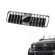 Chrome Radiator Grille Front Face Net For Axial TRX-4 G500/TRX-6 G63 RC Car F