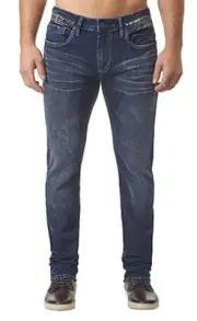 Buffalo David Bitton Men's Six-X Basic Slim Straight Stretch Jeans W36 x L30