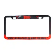 Back to the Future 88 MPH License Plate Frame