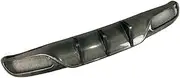 Compatible for Mercedes Benz W205 C43 C63S Coupe 2015-2022 Carbon Fiber Car Bumper Rear Diffuser Lip Spoiler Trunk Exhaust Tips Body Kit(Diffuser)