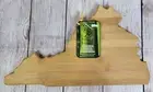 Totally Bamboo Destination Virginia State Shaped Serving Cutting Board NEW