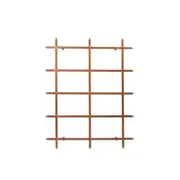 A.FRESCO Metal Plant Support Trellis Frame Garden Decor Large 150x120cm Rust