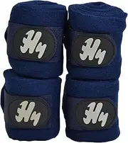Hy Stable Bandage (Set Of 4) (UK Size: 3m x 10cm) (Navy)