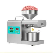 Commercial Automatic Peanut Oil Press Machine Cold & Hot Oil Extractor 110V/220V