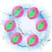 Daseeme 6PCS Hair Catcher Balls Anti-Winding Laundry Lint Remover Washing Balls Reusable Lint Remover Balls for Washing Machine