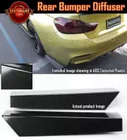 21" Rear Bumper Carbon Efffect Apron Splitter Diffuser Valence For Mazda Subaru (for: Subaru)