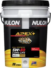 Nulon Apex+ 5W-30 Long Life Engine Oil 20L Full Synthetic (APX5W30D1-20)