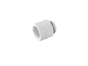 Bitspower G1/4" Deluxe White Anti-Twist Adapter [BP-DWDR-C]