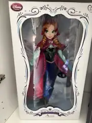 disney limited edition frozen anna doll 17”