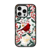 iPhone 16 Pro Impact Case Cardinal at Christmas