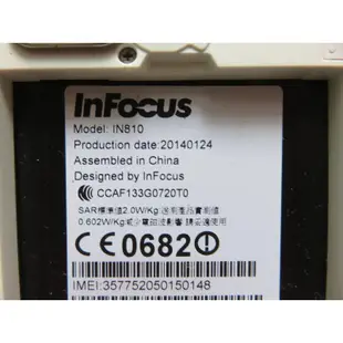 X.故障手機- InFocus IN810  直購價150