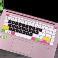 在飛比找蝦皮購物優惠-筆記本電腦鍵盤保護膜適用於華碩 VivoBook S14 S