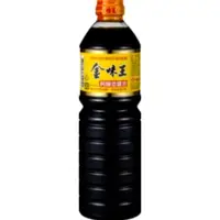 在飛比找蝦皮購物優惠-金味王 純釀造 醬油 瓶裝 1000ml 調味料 醬料 04