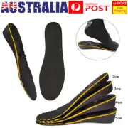 Memory Foam Insoles Comfortable Insert Air Cushion Foot Shoe Pad Height Increase