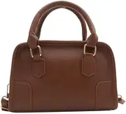 [Creative Storm] Small Crossbody Satchel Bag for Women Leather Shoulder Handbags