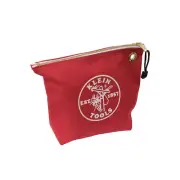 KLEIN Zippered Canvas Tool bag 5539RED