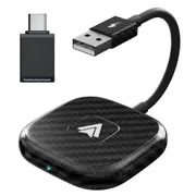 Wireless Carplay Adapter for Android - Carbon Fiber