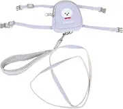 Toddmomy Pet Harness and Leash Set Kitten Leash Dog Vest Small Pet Traction Rope Cat Harness for Outdoor