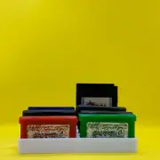 Gameboy Game Cartridge Holder for Nintendo GBA GBC Game Storage White Holds 24